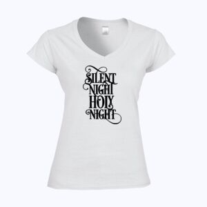 Softstyle™ women's v-neck t-shirt Thumbnail