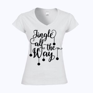 Softstyle™ women's v-neck t-shirt Thumbnail