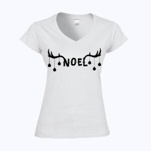 Softstyle™ women's v-neck t-shirt Thumbnail