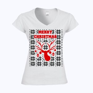 Softstyle™ women's v-neck t-shirt Thumbnail