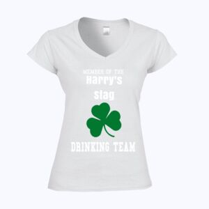 Softstyle™ women's v-neck t-shirt Thumbnail