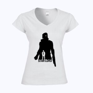 Softstyle™ women's v-neck t-shirt Thumbnail