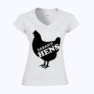Softstyle™ women's v-neck t-shirt Thumbnail