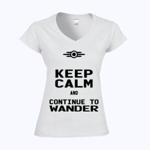 Softstyle™ women's v-neck t-shirt Thumbnail