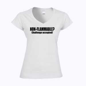Softstyle™ women's v-neck t-shirt Thumbnail