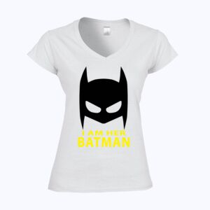 Softstyle™ women's v-neck t-shirt Thumbnail