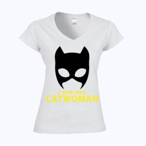 Softstyle™ women's v-neck t-shirt Thumbnail