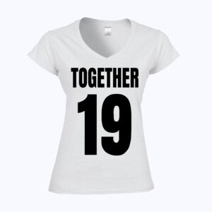 Softstyle™ women's v-neck t-shirt Thumbnail