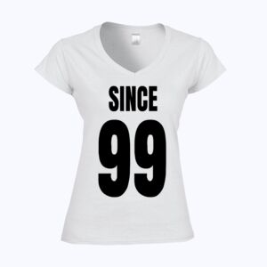 Softstyle™ women's v-neck t-shirt Thumbnail