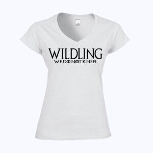 Softstyle™ women's v-neck t-shirt Thumbnail
