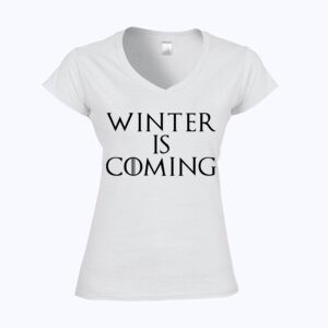 Softstyle™ women's v-neck t-shirt Thumbnail