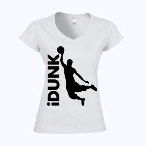 Softstyle™ women's v-neck t-shirt Thumbnail