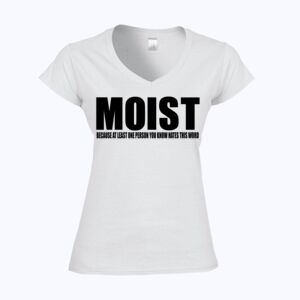 Softstyle™ women's v-neck t-shirt Thumbnail