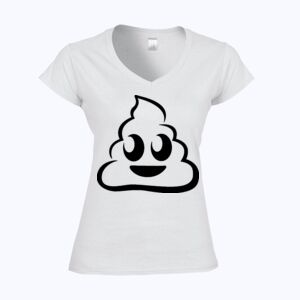 Softstyle™ women's v-neck t-shirt Thumbnail