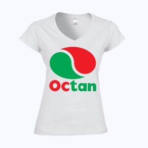 Softstyle™ women's v-neck t-shirt Thumbnail