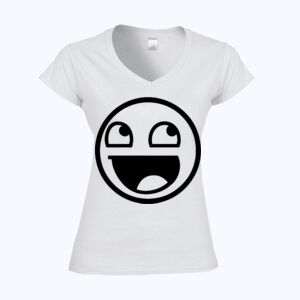 Softstyle™ women's v-neck t-shirt Thumbnail