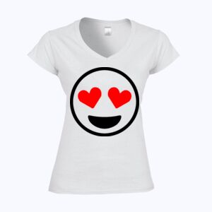 Softstyle™ women's v-neck t-shirt Thumbnail
