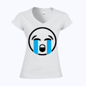 Softstyle™ women's v-neck t-shirt Thumbnail