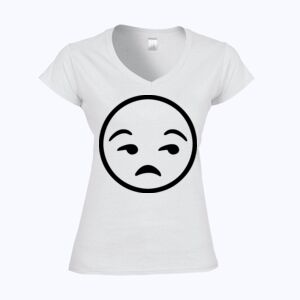 Softstyle™ women's v-neck t-shirt Thumbnail