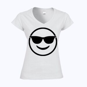 Softstyle™ women's v-neck t-shirt Thumbnail