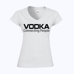 Softstyle™ women's v-neck t-shirt Thumbnail