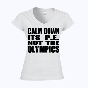 Softstyle™ women's v-neck t-shirt Thumbnail