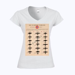 Softstyle™ women's v-neck t-shirt Thumbnail