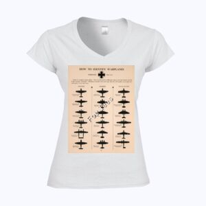 Softstyle™ women's v-neck t-shirt Thumbnail