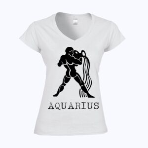 Softstyle™ women's v-neck t-shirt Thumbnail