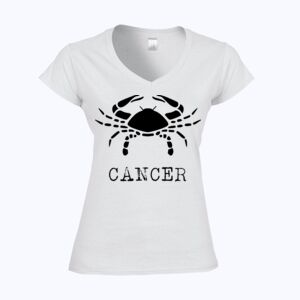 Softstyle™ women's v-neck t-shirt Thumbnail