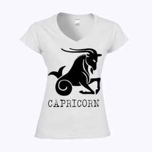 Softstyle™ women's v-neck t-shirt Thumbnail