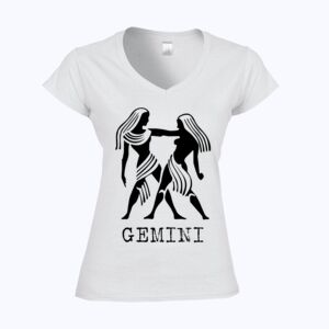 Softstyle™ women's v-neck t-shirt Thumbnail
