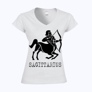 Softstyle™ women's v-neck t-shirt Thumbnail