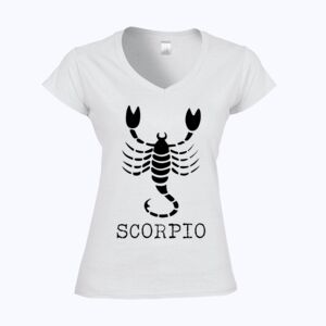 Softstyle™ women's v-neck t-shirt Thumbnail