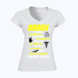 Softstyle™ women's v-neck t-shirt Thumbnail