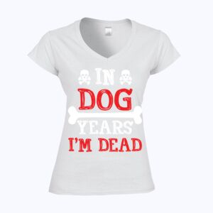 Softstyle™ women's v-neck t-shirt Thumbnail