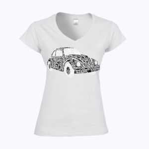 Softstyle™ women's v-neck t-shirt Thumbnail