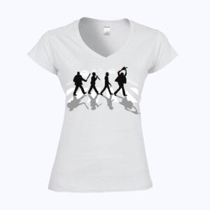 Softstyle™ women's v-neck t-shirt Thumbnail