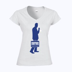 Softstyle™ women's v-neck t-shirt Thumbnail