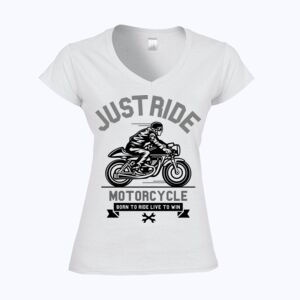 Softstyle™ women's v-neck t-shirt Thumbnail