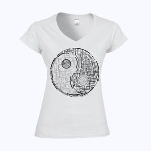 Softstyle™ women's v-neck t-shirt Thumbnail
