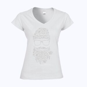 Softstyle™ women's v-neck t-shirt Thumbnail