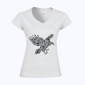 Softstyle™ women's v-neck t-shirt Thumbnail