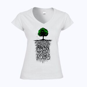 Softstyle™ women's v-neck t-shirt Thumbnail