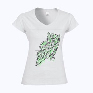 Softstyle™ women's v-neck t-shirt Thumbnail