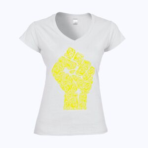 Softstyle™ women's v-neck t-shirt Thumbnail