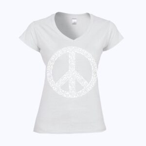 Softstyle™ women's v-neck t-shirt Thumbnail