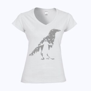 Softstyle™ women's v-neck t-shirt Thumbnail