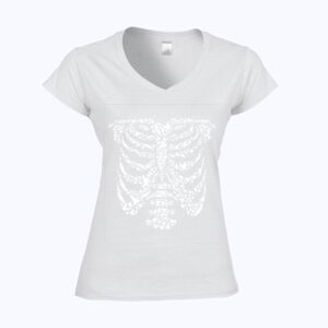Softstyle™ women's v-neck t-shirt Thumbnail