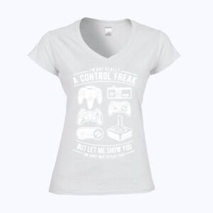 Softstyle™ women's v-neck t-shirt Thumbnail